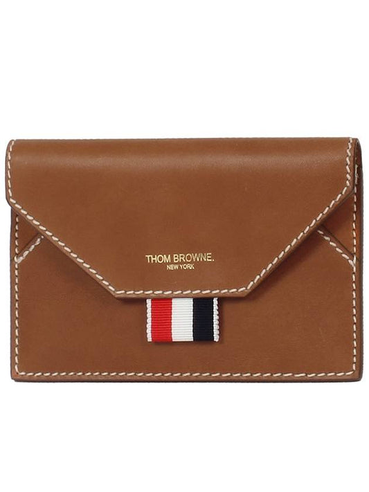 Envelope Card Wallet Brown - THOM BROWNE - BALAAN 2