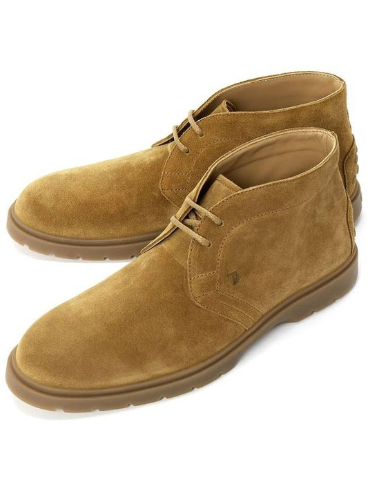 Suede Desert Winter Boots Brown - TOD'S - BALAAN 2