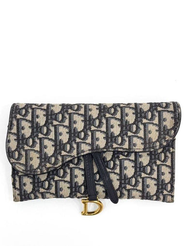 Dior Oblique Saddle WOC Chain Wallet Cross Bag S5614CTZQ - DIOR - BALAAN 1