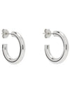 Classic Hoops Earrings Silver - LEMAIRE - BALAAN 2