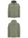 Wappen Patch Loft Soft Shell R Hooded Jacket Khaki - STONE ISLAND - BALAAN 5