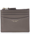 The Slim 84 Zipper Card Wallet Cement - MARC JACOBS - BALAAN.