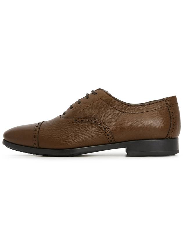 Men's Rain Toe Oxford Brown - SALVATORE FERRAGAMO - BALAAN 5