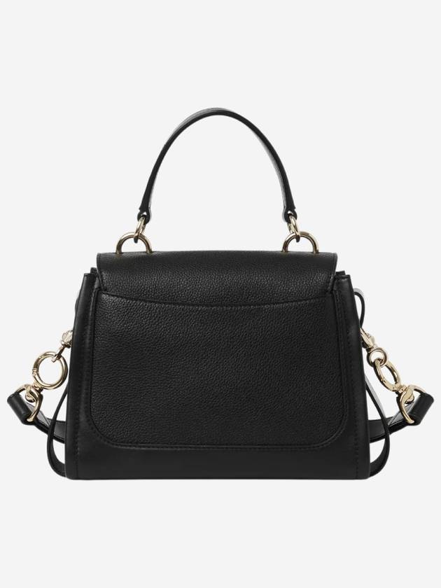 Tess Small Day Tote Shoulder Bag Black - CHLOE - BALAAN 3