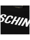 Logo Sweatshirt Black - MOSCHINO - BALAAN 5