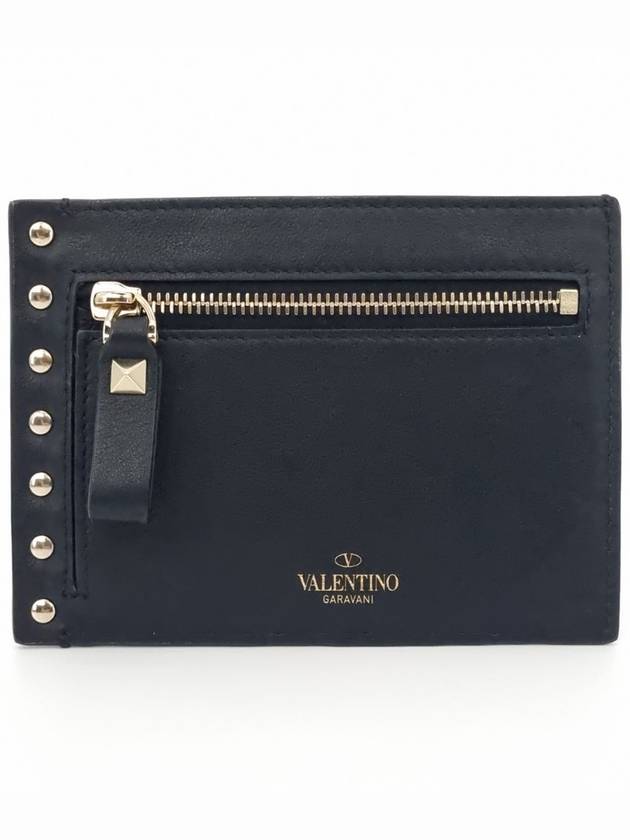 Rockstud card wallet - VALENTINO - BALAAN 1