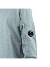 Diagonal Raised Fleece Sweatshirt Grey - CP COMPANY - BALAAN 9