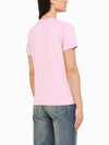 Dressed Fox Patch Short Sleeve T-Shirt Dusty Rose - MAISON KITSUNE - BALAAN 4