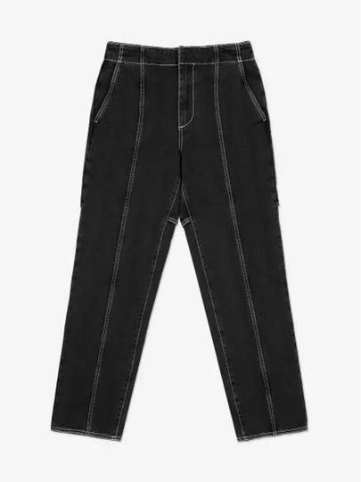 Doppio straight denim pants washed black MRTWMBOT053DEN0127628 - SUNNEI - BALAAN 2