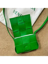 Intrecciato Cassette Small Cross Bag Green - BOTTEGA VENETA - BALAAN 4