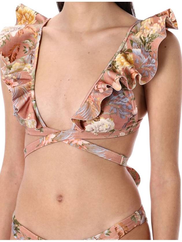 Zimmermann Tallow Wrap Ruffle Bikini - ZIMMERMANN - BALAAN 3