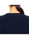 Mavis Wool Knit Top Navy - ISABEL MARANT - BALAAN 8