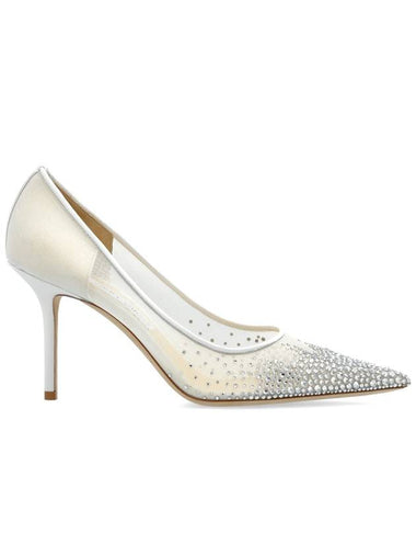 Jimmy Choo Heeled Shoes Love, Women's, White - JIMMY CHOO - BALAAN 1