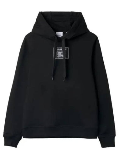 Prorsum Label Hood Black - BURBERRY - BALAAN 1