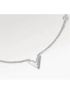 Essential V Supple Necklace Silver - LOUIS VUITTON - BALAAN 3