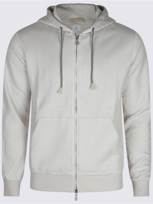 Eleventy Sand Cotton Sweatshirt - ELEVENTY MILANO - BALAAN 1