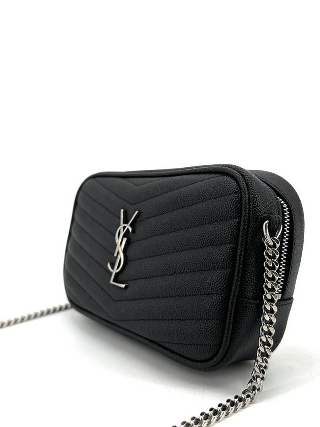 Lou Mini Matelasse Cross Bag 612579 - SAINT LAURENT - BALAAN 4