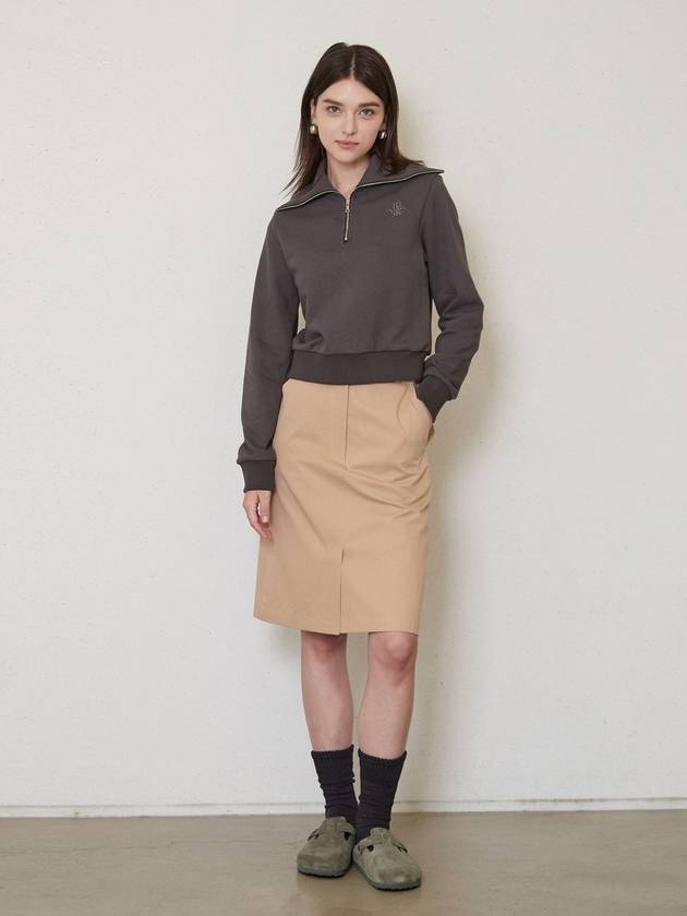 Cation Cotton H-Line Skirt Sand - JUN BY JUN K - BALAAN 4