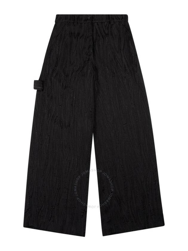 Stella Mccartney Net Sustain Organic Cotton-Blend Jacquard Pants, Brand Size 42 (US Size 8) - STELLA MCCARTNEY - BALAAN 1