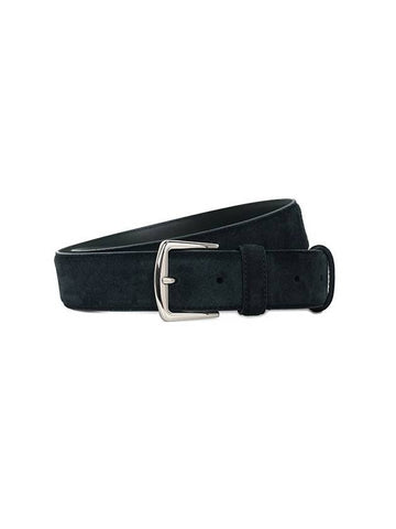 Alsavel Suede Belt Dark Green - LORO PIANA - BALAAN 1