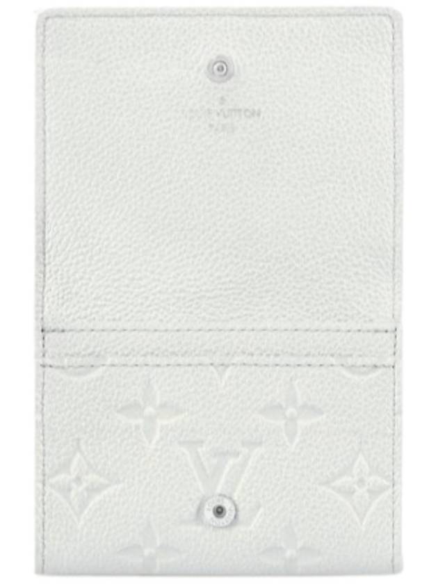 Card Wallet Business Holder Monogram Empreinte Snow White M12177 - LOUIS VUITTON - BALAAN 3