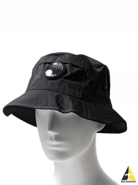 Lens Wappen Chrome R Bucket Hat Black - CP COMPANY - BALAAN 2