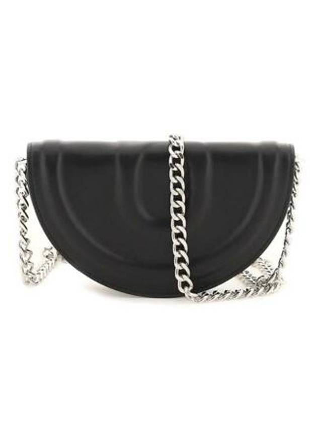 MM6 embossed number logo leather chain mini cross bag - ISABEL MARANT - BALAAN 1