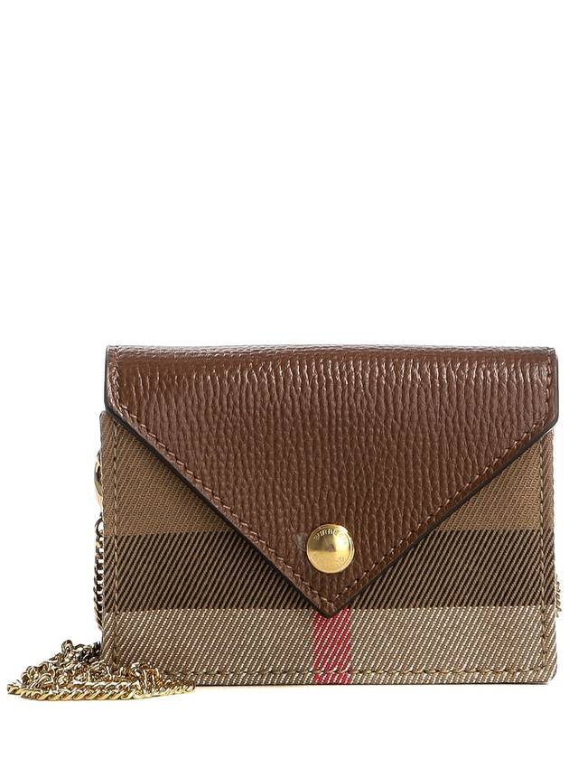 Chain Jade Card Wallet Brown - BURBERRY - BALAAN 2