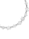 Monogram Craggy Necklace Brass Silver M01880 - LOUIS VUITTON - BALAAN 3