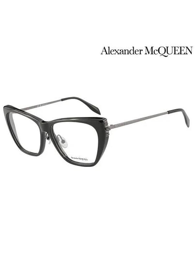 Eyewear Cat Eye Plastic Eyeglasses Black - ALEXANDER MCQUEEN - BALAAN 2