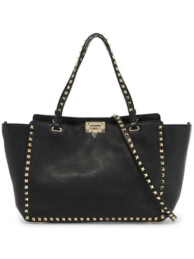 medium rockstud handbag - VALENTINO - BALAAN 1