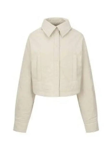 Jacquemus 223SH029 1058 Annecy Jacket Beige 1258461 - JACQUEMUS - BALAAN 1