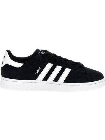 Campus 2 Suede Low Top Sneakers Black - ADIDAS - BALAAN 1