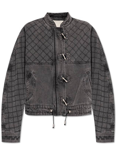 Isabel Marant Denim Jacket Celiany, Women's, Grey - ISABEL MARANT - BALAAN 1