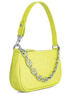 Crocodile Mini Tote Shoulder Bag MIRAACGCCESMA - BY FAR - BALAAN 3