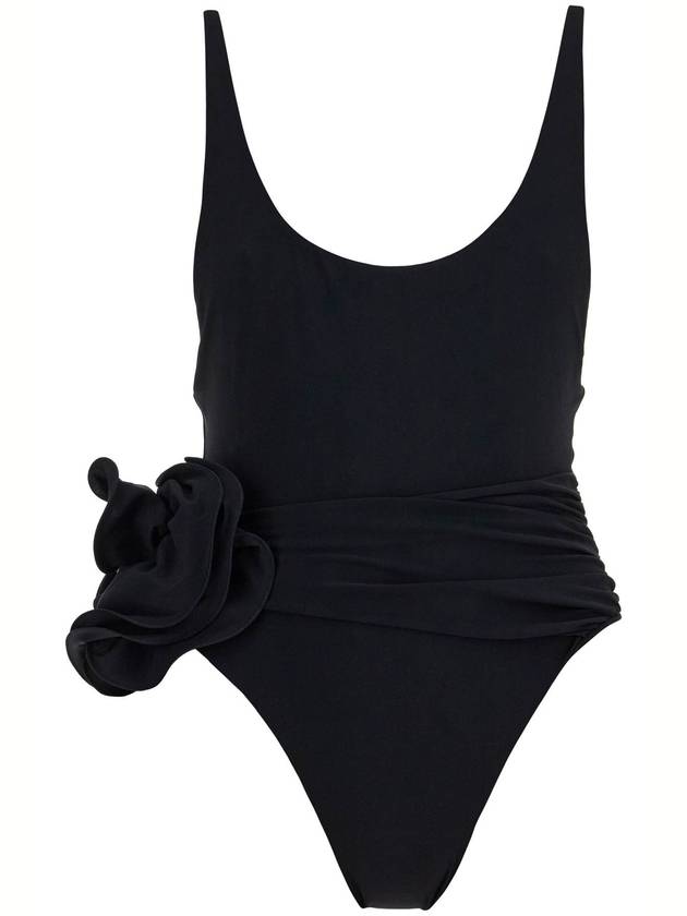 one-piece swimsuit with applied flower - MAGDA BUTRYM - BALAAN 1