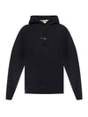 Studios Reverse Logo Hooded Top Black - ACNE STUDIOS - BALAAN.