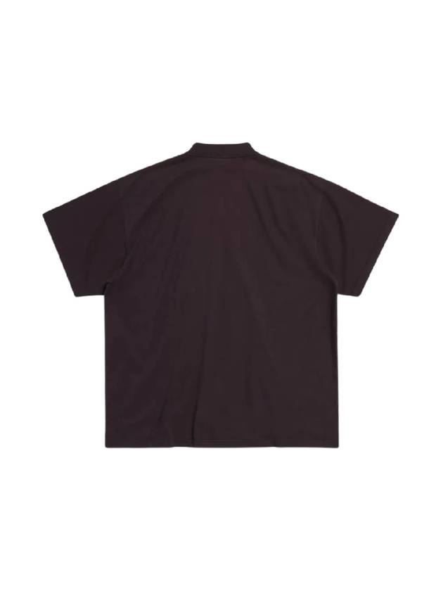 Sample Sticker Oversized Short Sleeve T-Shirt Black - BALENCIAGA - BALAAN 3