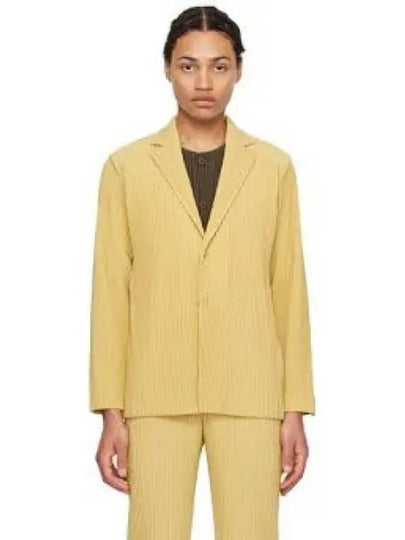 Tailored Pleated 1 Suit Yellow - ISSEY MIYAKE - BALAAN 2