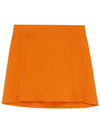 SS Women s Golf Amelie Skirt Russet Orange - J.LINDEBERG - BALAAN 1