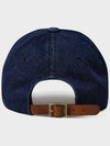 Vintage washed denim wappen ball cap deep blue - FFEFF STUDIO - BALAAN 9