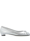 Armadillo High Heels Ballerina Silver - ALEXANDER MCQUEEN - BALAAN 2