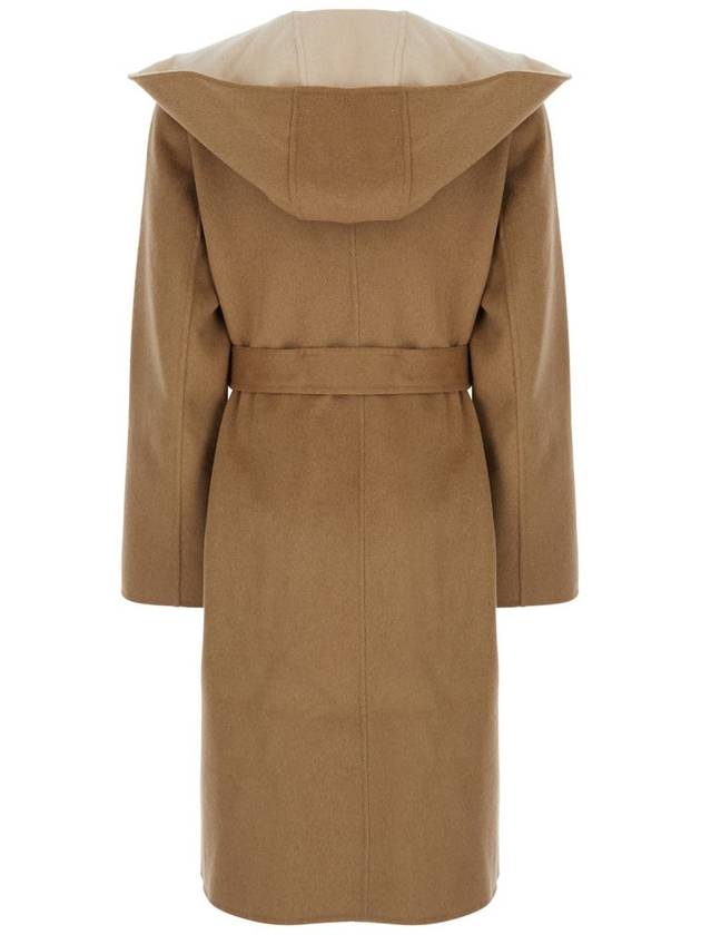 Hooded Wool Wrap Coat - MICHAEL KORS - BALAAN 2