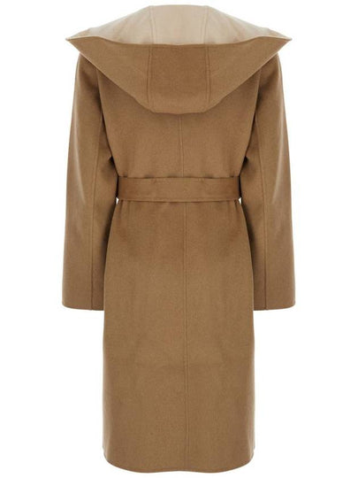 Hooded Wool Wrap Coat - MICHAEL KORS - BALAAN 2