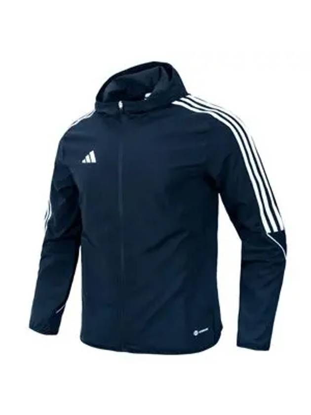 Tiro23 League Windbreaker Jacket Blue - ADIDAS - BALAAN 4