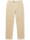 Corduroy Tapered Straight Pants Beige - SOLEW - BALAAN 1