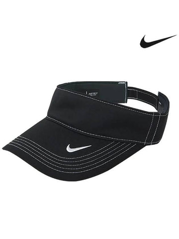 Dri fit Swoosh Visor Black Cap 429466 - NIKE - BALAAN 1