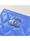 Card slot card holder season blue AP3832 - CHANEL - BALAAN 7