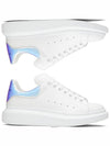 Oversized Low Top Sneakers White Iridescent - ALEXANDER MCQUEEN - BALAAN 2