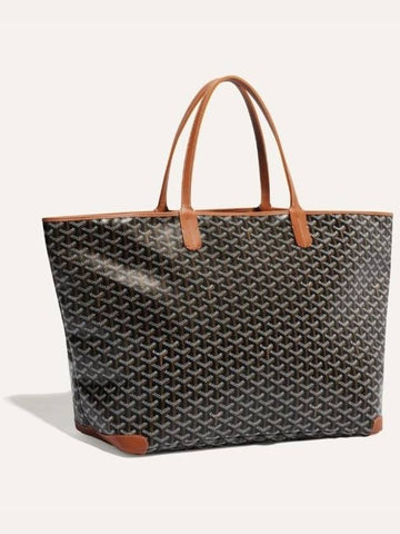 Artois Bag GM Black Tan Shoulder Shopper Women Men - GOYARD - BALAAN 1